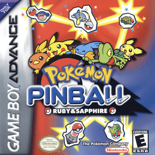 Pokémon Pinball: Ruby & Sapphire — обложка