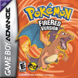 Pokémon FireRed — обложка