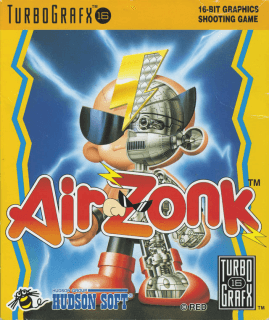 Super Air Zonk•CD-ROM² Denjin — обложка