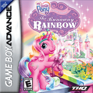 My Little Pony Crystal Princess: The Runaway Rainbow — обложка