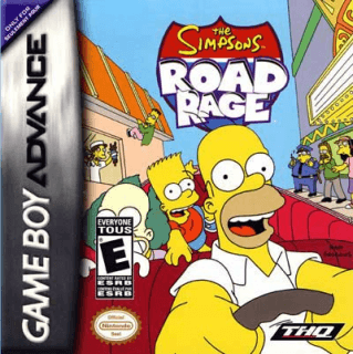 The Simpsons: Road Rage — обложка