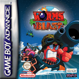 Worms Blast — обложка