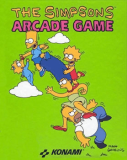 The Simpsons Arcade Game — обложка