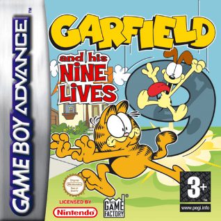 Garfield and His Nine Lives — обложка