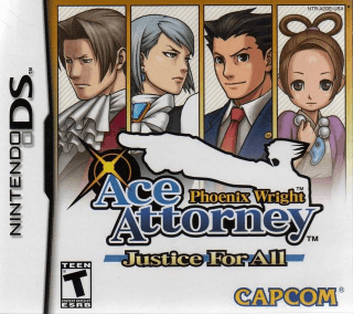 Phoenix Wright: Ace Attorney − Justice for All — обложка
