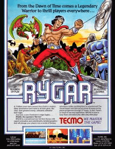 Rygar — обложка