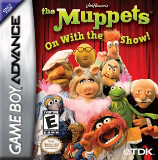The Muppets: On With the Show! — обложка