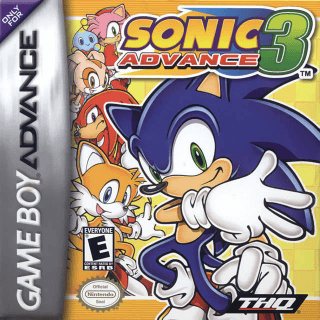 Sonic Advance 3 — обложка