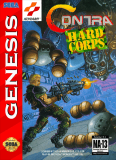 Contra: Hard Corps — обложка
