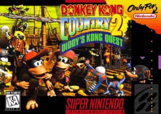 Donkey Kong Country 2: Diddy's Kong Quest — обложка