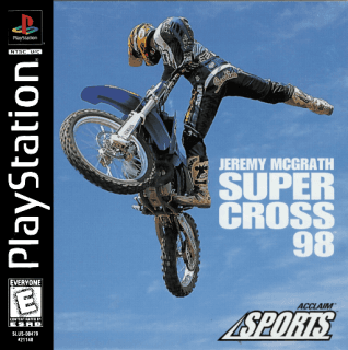 Jeremy McGrath Supercross '98 — обложка