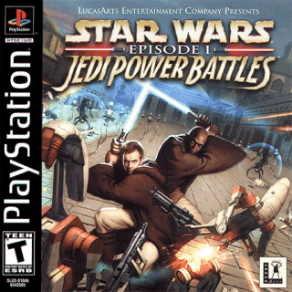 Star Wars Episode I: Jedi Power Battles — обложка