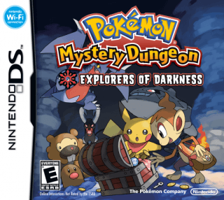 Pokémon Mystery Dungeon: Explorers of Darkness — обложка