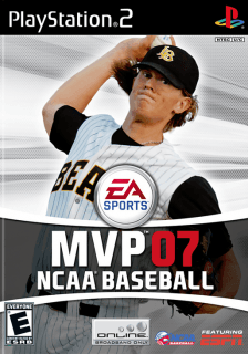 MVP 07: NCAA Baseball — обложка