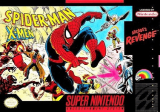 Spider-Man and the X-Men in Arcade's Revenge — обложка