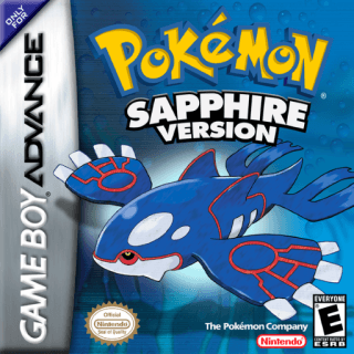 Pokémon Sapphire — обложка