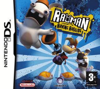 Rayman Raving Rabbids — обложка