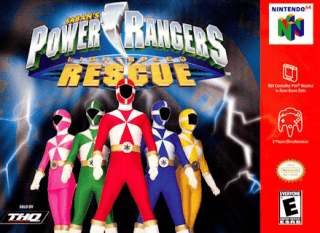 Power Rangers Lightspeed Rescue — обложка