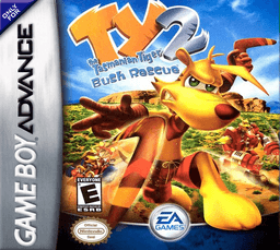 Ty the Tasmanian Tiger 2: Bush Rescue — обложка