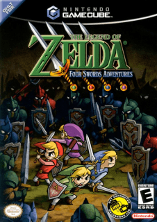 The Legend of Zelda: Four Swords Adventures — обложка