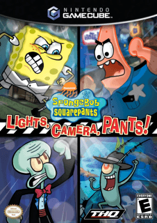 SpongeBob SquarePants: Lights, Camera, Pants! — обложка
