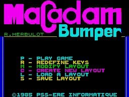 Macadam Bumper — обложка