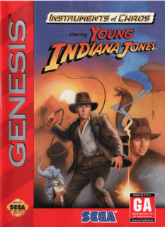 Instruments of Chaos starring Young Indiana Jones — обложка