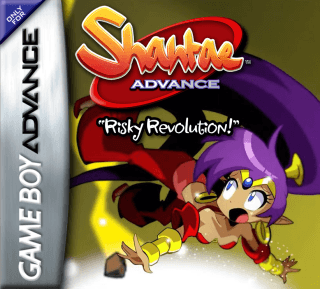 Shantae Advance: Risky Revolution — обложка