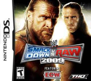 WWE SmackDown vs. Raw 2009 — обложка
