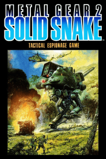 Metal Gear 2: Solid Snake — обложка