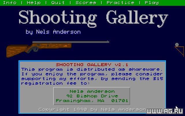 Shooting Gallery — обложка