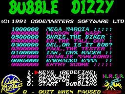 Bubble Dizzy — обложка
