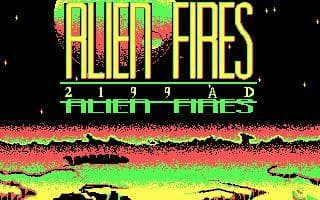 Alien Fires 2199 AD — обложка