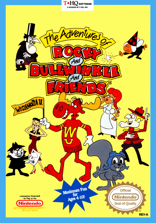 The Adventures of Rocky and Bullwinkle and Friends — обложка