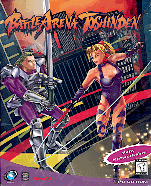 Battle Arena Toshinden — обложка