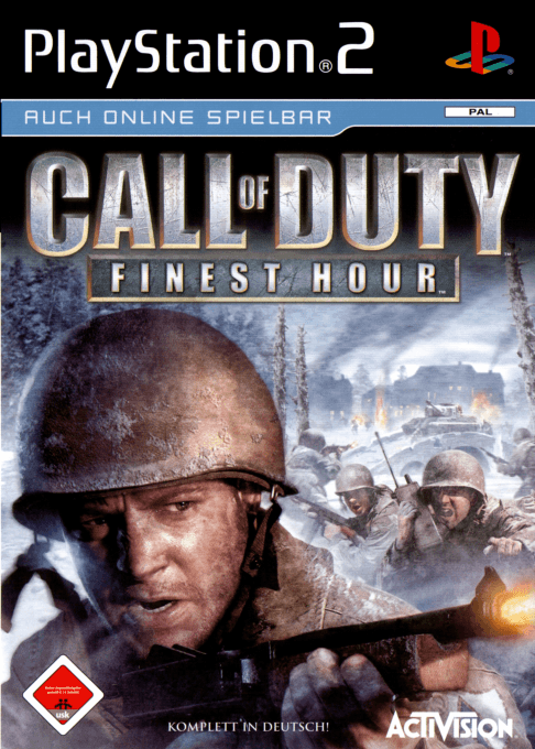 Call of Duty: Finest Hour — обложка