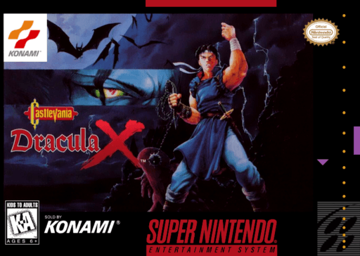 Castlevania: Dracula X — обложка