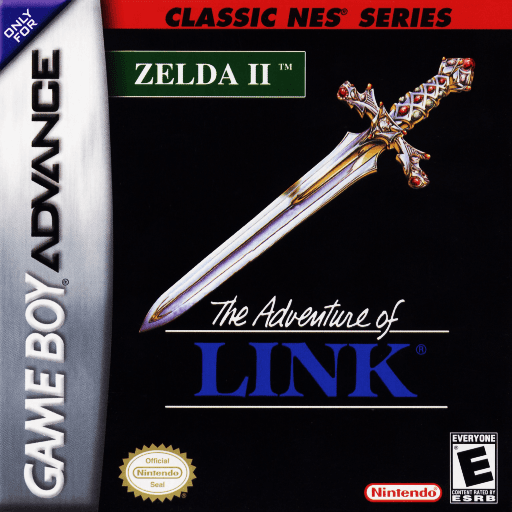Classic NES Series: Zelda II: The Adventure of Link — обложка