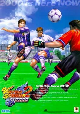 Virtua Striker 2 ver. 2000 — обложка