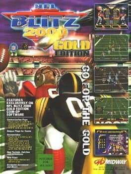 NFL Blitz 2000 Gold Edition — обложка
