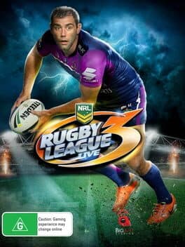 Rugby League Live 3 — обложка