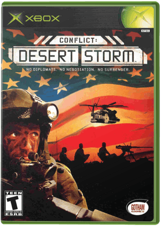 Conflict: Desert Storm — обложка