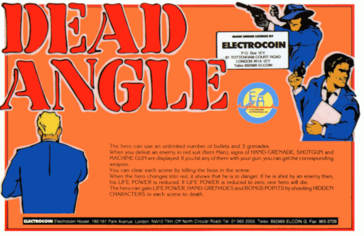 Dead Angle — обложка