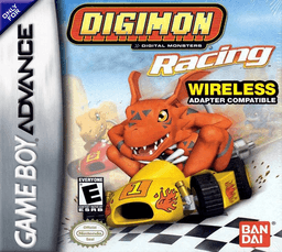 Digimon Racing — обложка