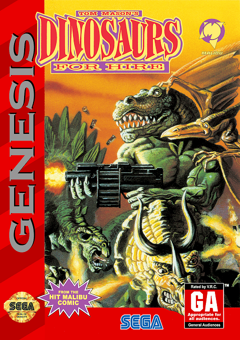 Dinosaurs for Hire — обложка