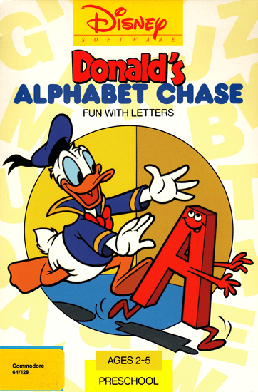 Donald's Alphabet Chase — обложка