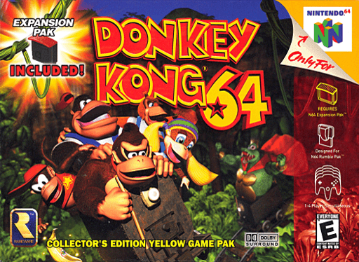 Donkey Kong 64 — обложка