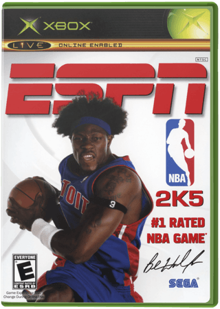 ESPN NBA 2K5 — обложка