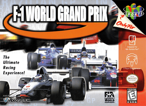 F-1 World Grand Prix — обложка