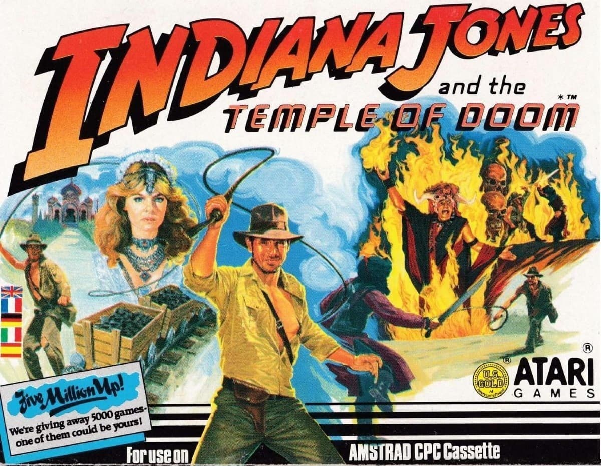 Indiana Jones and the Temple of Doom — обложка